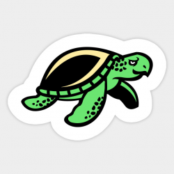 Green Chill Turtle Logo