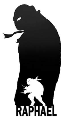 Amazon.com: TMNT RAPHAEL SILHOUETTE TEENAGE MUTANT NINJA ...