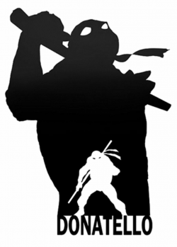 Amazon.com: TMNT DONATELLO SILHOUETTE TEENAGE MUTANT NINJA ...