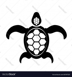 Ocean turtle icon sea graphic simple animal logo