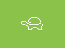 Lineart Turtle Logo by Chida on Dribbble