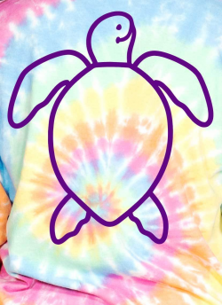 Simply Southern Preppy Collection Logo Tie Dye Turtle Long ...