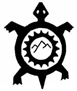 Mountain Turtle Logo | Native american symbols, Symbols of ...