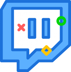 Brand, logo, network, social, twitch icon