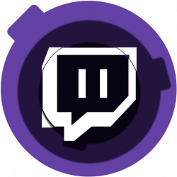 Network social twitch twitch twitch icon - Circle Social ...