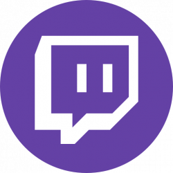 Circle, gaming, round icon, twitch, video icon