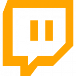 Orange twitch tv icon - Free orange site logo icons