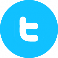 Blue twitter, twitter, twitter logo, twitter logo letter icon