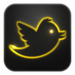 Golden Glow Twitter Icon, PNG ClipArt Image | IconBug.com