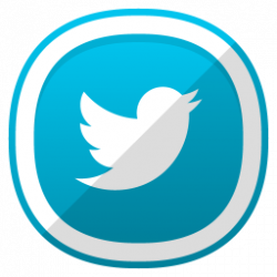 Twitter Icon | Free Cute Shaded Social Iconset | DesignBolts