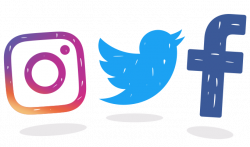 facebook-twitter-instagram-logo-png - Car Confident
