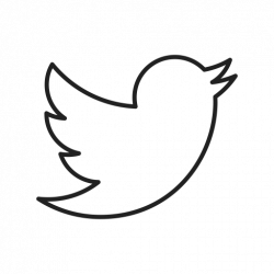 Twitter White Logo Transparent & PNG Clipart Free Download - YWD