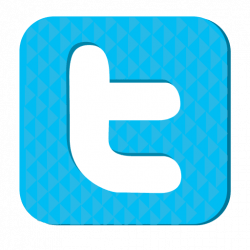 Twitter rubber icon - Transparent PNG & SVG vector
