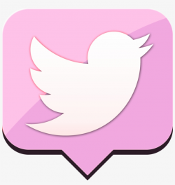 Pink Twitter Instagram Icons - Twitter Logo Png Pink PNG ...