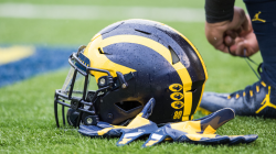 Michigan Winged Helmet - University of Michigan Athletics