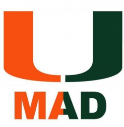 U mad I\'m spamming ya\'ll with Miami Hurricanes? Deal with it ...
