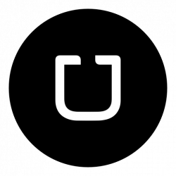 Driver, social, uber icon