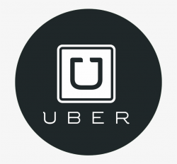 Uber Logo - Gray Social Media Icons Png Transparent PNG ...