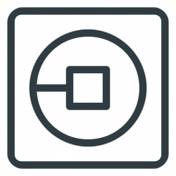 Logo, media, social, uber icon