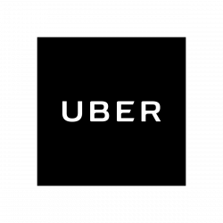 UBER logo black