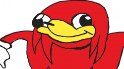 My 9 years old brother just draw Knuckles | Ugandan Knuckles ...