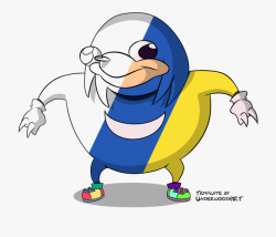 Knuckles The Echidna Png - Uganda Knuckles Blue Png ...