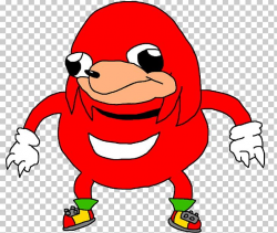 Knuckles The Echidna VRChat Minecraft Uganda PNG, Clipart ...