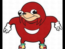 Uganda Knuckles Knows The Wae (Speed Draw) - YouTube