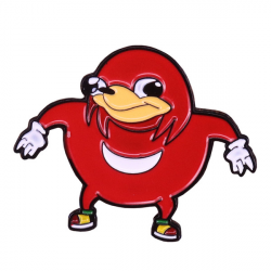 2019 Ugandan Knuckles Brooch Cute Cartoon Badge Meme Pop Culture Pins Game  Jewelry Funny Gift Jackets Backpack Accessory From Simida265, $1.76 | ...