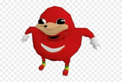 Ugandan Knuckles Transparent Png - Do U Know Da Wae Clipart ...