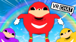 Ugandan Knuckles in 2019.. (VRChat)