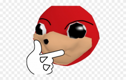 Hand Emoji Clipart Knuckles - Ugandan Knuckles Discord Emote ...