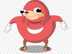 Clipart resolution 800*666 - ugandan knuckles no background ...