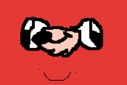 Pixilart - ugandan knuckles by Anonymous