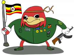 Ugandan Warrior Knuckles, (i drew this my bruddas) : The_way