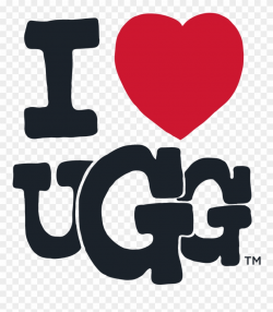 Ugg Australia Logo Eps - Heart Ugg Clipart (#613570 ...