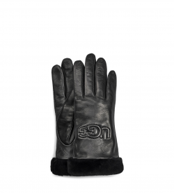 Classic Leather Logo Glove