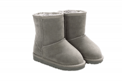 Short Grey UGG Boots transparent PNG - StickPNG