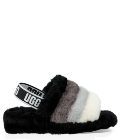 UGG® Logo Fluff Yeah Multi-Color Slides