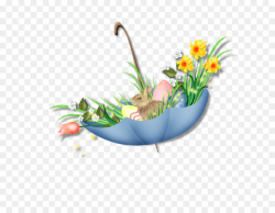 Flower, Design, Umbrella, transparent png image & clipart free download