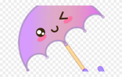 Umbrella Clipart Kawaii - Cartoon - Png Download - Clipart Png ...