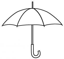 Free Umbrella Outline, Download Free Clip Art, Free Clip Art on ...