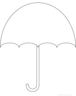 Free Umbrella Outline, Download Free Clip Art, Free Clip Art on ...