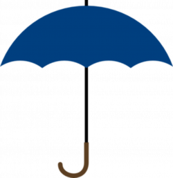 Navy Blue Umbrella Clip Art at Clker.com - vector clip art online ...