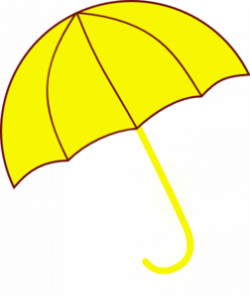 Yellow Umbrella Clip Art at Clker.com - vector clip art online ...