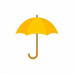 Yellow umbrella clipart 1 » Clipart Portal