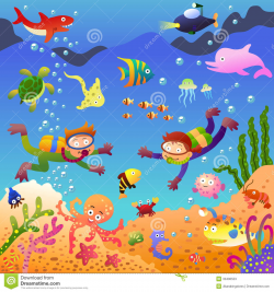 1283 Under The Sea free clipart - 4