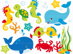 Clipart - Under the Sea | Meylah