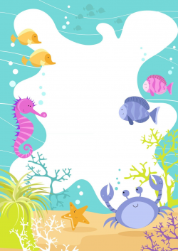 Pin by Rubi on PARTY PLANNING | Under the sea clipart, Sea ...