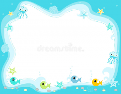 Under The Sea Clipart Border